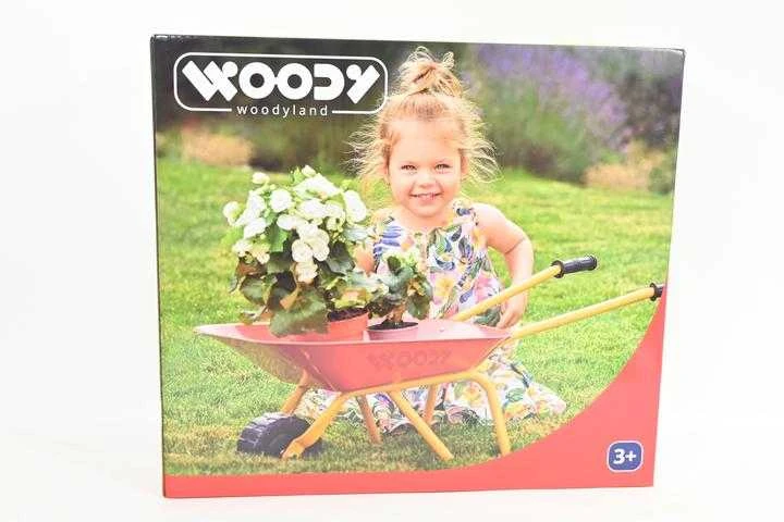 WOODYLAND metalinis karutis, raudonas 91456 14562