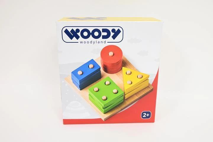 Dėlionė WOODYLAND pagrindinės figūros lentoje 90264 02644