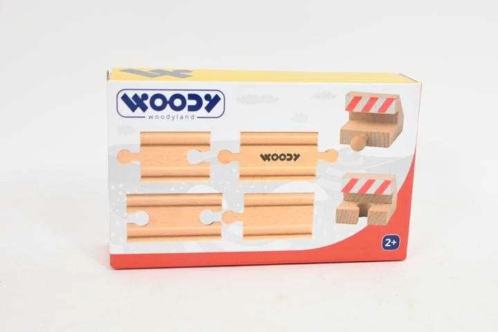 WOODYLAND Mediena + medinis ribotuvas 6 vnt. 92112 21126