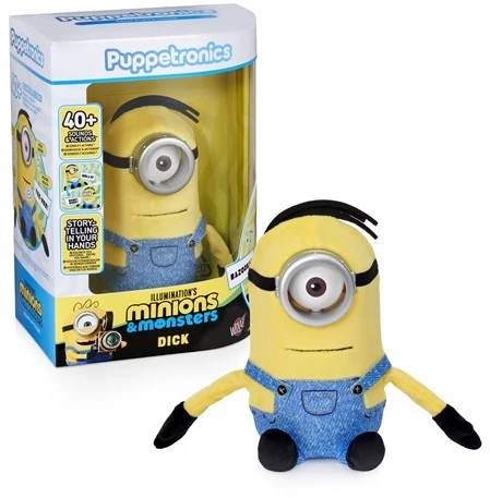 REAL FX MINIONS Palm Puppetronic interaktyvus gyvūnėlis - Dick