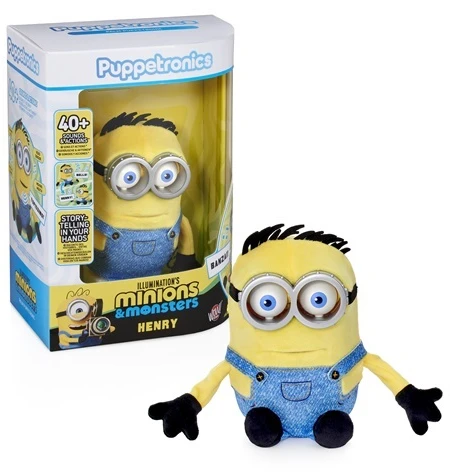 REAL FX MINIONS Palm Puppetronic interaktyvus gyvūnėlis - Henry