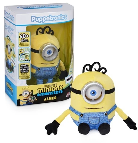 REAL FX MINIONS Palm Puppetronic interaktyvus gyvūnėlis - James