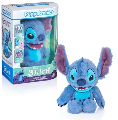 WOW STUFF REAL FX STITCH Palm Puppetronic interaktyvus gyvūnėlis - Stitch