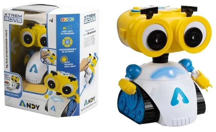 TM Toys XTREM BOTS Interaktyvus robotas „Andy“