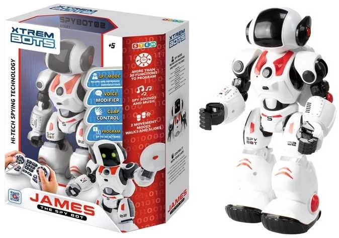 BLUE ROCKET Robotas-šnipas JAMES