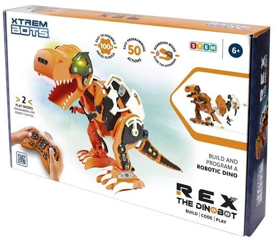 BLUE ROCKET Robotas-tiranozauras Rex