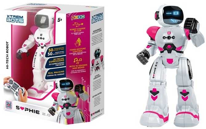XTREM BOTS Robotas SOPHIE 2.0