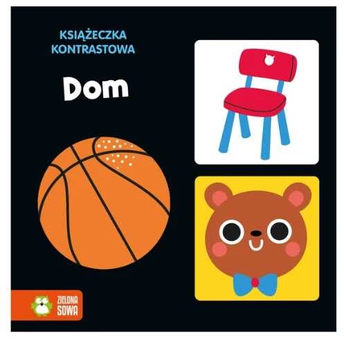 Zielona Sowa ŽALIASIS „Apple“ kontrastų knyga namams 82925