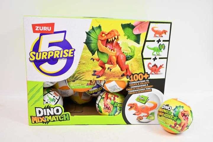5 Surprises 5 staigmenų rinkinys – Dinozaurų rinkinys – S1 (77685GQ1)