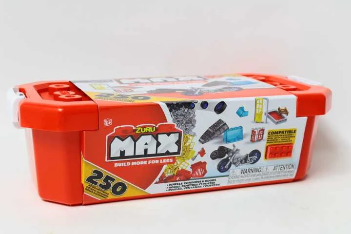 Zuru Max Build Priedų rinkinys 250 plytų