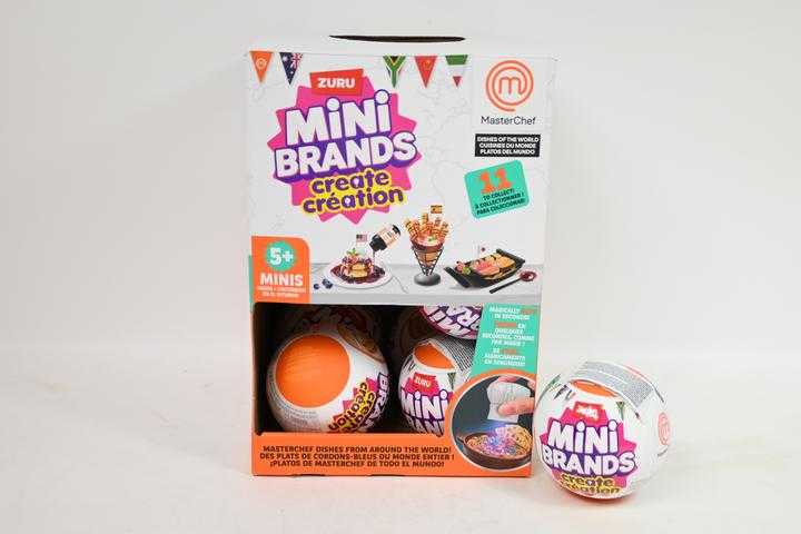 Mini Brands Mini prekių ženklai – „Create MasterChef S2“ (77773GQ1)