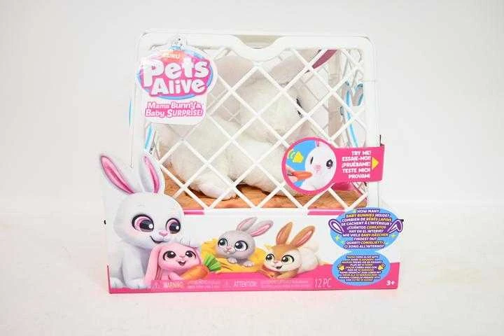Zuru Pets Alive Interaktyvus žaislas „Mommy Bunny & Baby Surprise“
