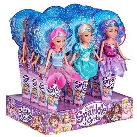 SPARKLE GIRLZ lėlė kūgelyje Winter Princess, asort., D, 10017BQ1
