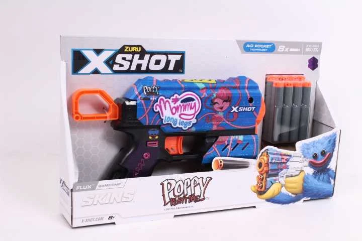 *****ZURU X-SHOT SkinsFlux Launcher 36649D 30138