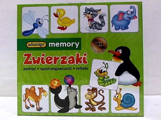Atminties žaidimas Augintiniai Adamigo, UK
