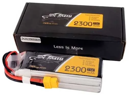 Gens Ace & Tattu Tattu 2300mAh 14.8V 75C 4S1P XT60 akumuliatorius