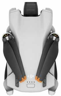 Dronas DJI Mini 3 Fly More Combo su DJI RC valdymo pultu ir papildomais aksesuarais
