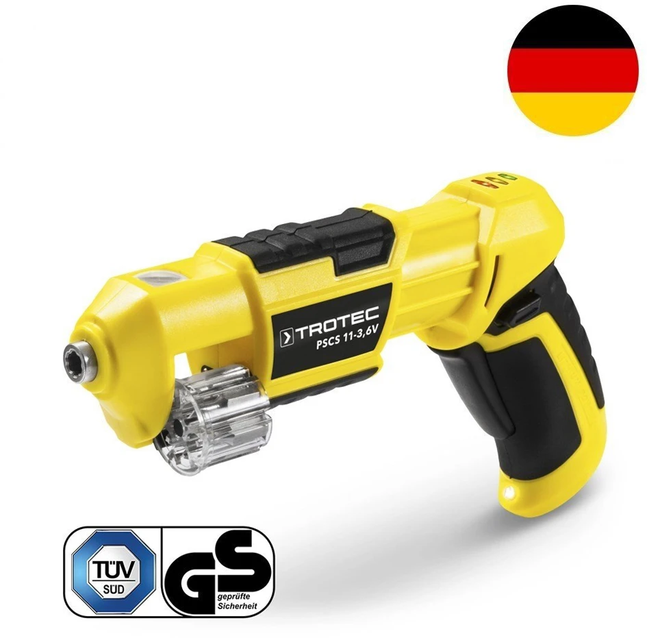Akumuliatorinis suktuvas-gręžtuvas Trotec PSCS 11-3.6V