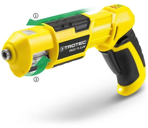 Akumuliatorinis suktuvas-gręžtuvas Trotec PSCS 11-3.6V