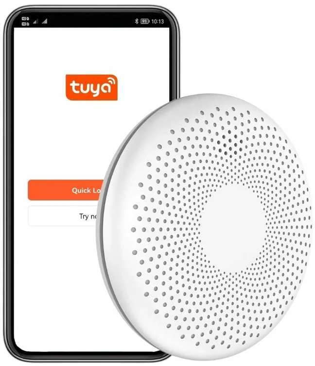 Dūmų ir CO jutiklis Feelspot CS11W WiFi, Tuya