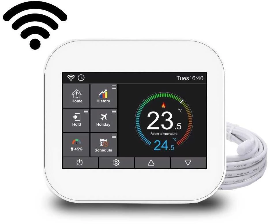 Feelspot WTH07.36WIFI termoreguliatorius sp balta