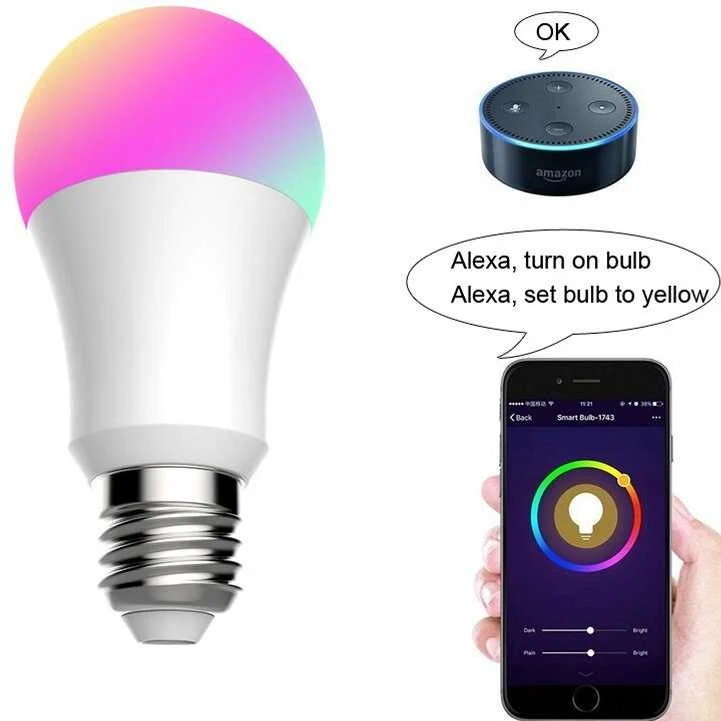 Išmanioji lemputė Feelspot FS-BL01W Wi-fi, RGB