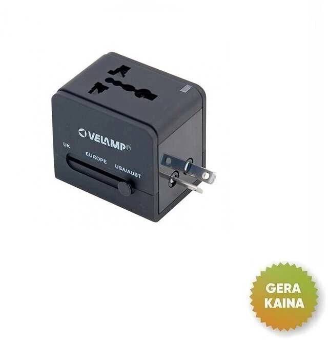 Kelioninis universalus adapteris Velamp SH115