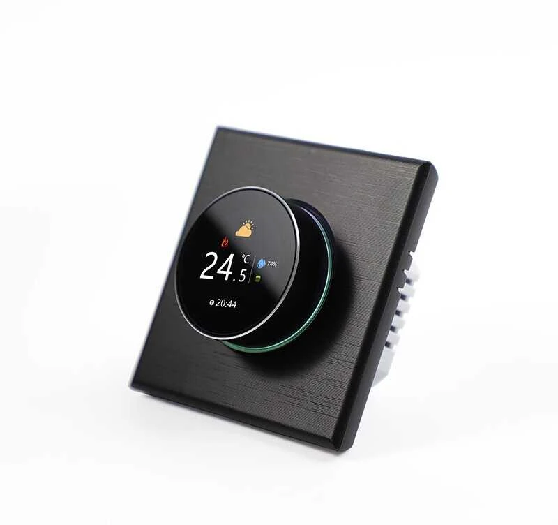 Programuojamas termostatas Feelspot WTH08.16B WiFi, juodas, Tuya, Smart Life
