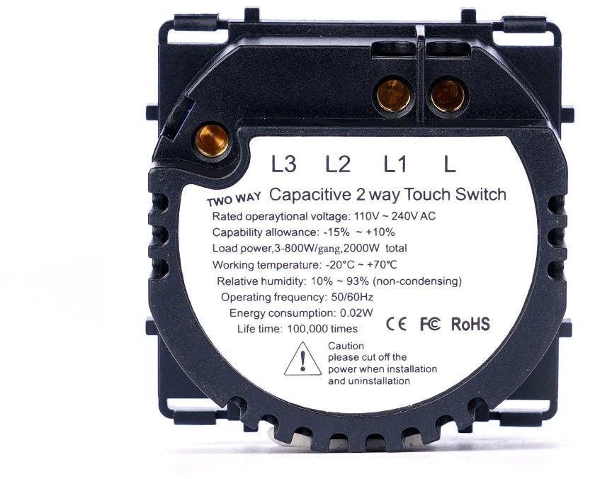 Vienpolis sensorinis jungiklis – perjungėjas Feelspot FSMT102, 600W
