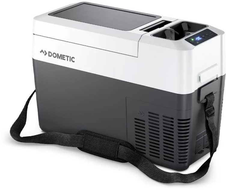Dometic CFF12 šaldytuvas su nešiojimo diržu