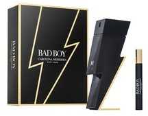 Carolina Herrera rinkinys Bad Boy EDT 100ml Gel 100ml Mini 10ml@