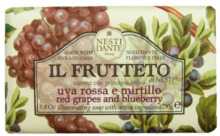 Nesti Dante Il Frutetto Soap Raudona Grapes & Blueberry 250 g