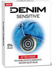 Denim Sensitive Balzamas po skutimosi vyrams, 100 ml