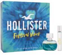 Hollister Festival Vibes EDT rinkinys vyrams (EDT 50 ml + EDT 15 ml)