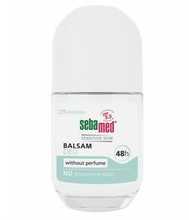 Sebamed Balsam Dezodorantas Be kvepalų Roll-On bekvapis ruloninis dezodorantas 50ml
