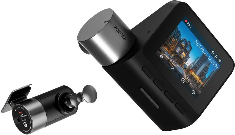 Vaizdo registratorius 70mai Dash Cam Pro Plus+ (A500s) su RC06 galinio vaizdo kamera