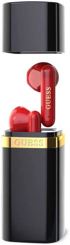 Guess Lipstick Shape TWS belaidės ausinės juodos spalvos