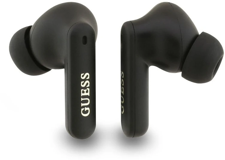 Guess PU 4G Metal Logo ENC TWS belaidės ausinės mėlynos spalvos