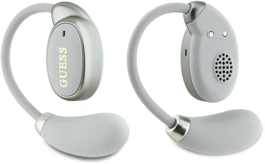 Guess Satin Classic Logo OWS belaidės ausinės rusvai gelsvas