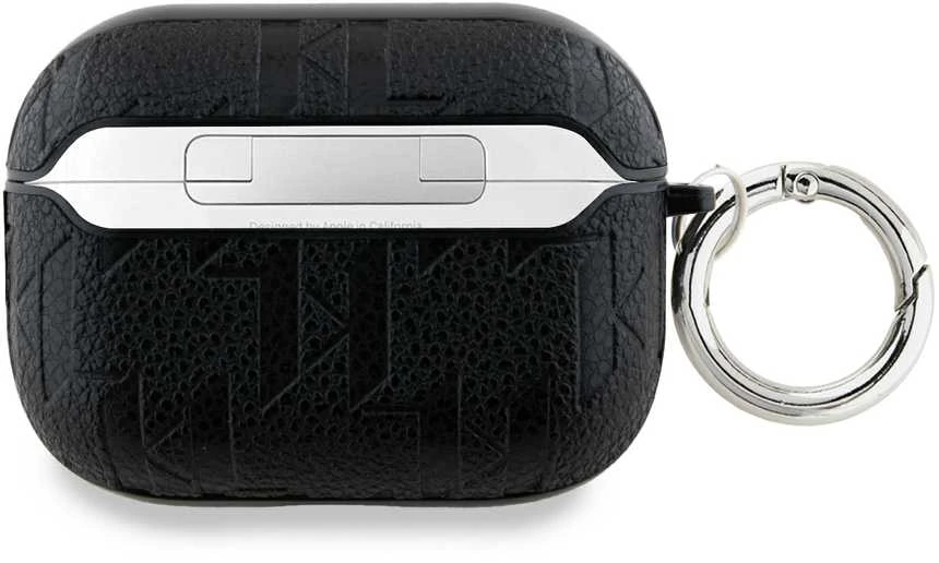 Karl Lagerfeld KLA3PGCHPK AirPods 3 dėklas juodos spalvos Monogram Choupette Head