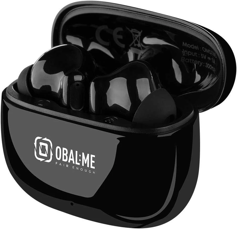 OBAL:ME Seal True Belaidės In-EarBuds ausinės juodos spalvos