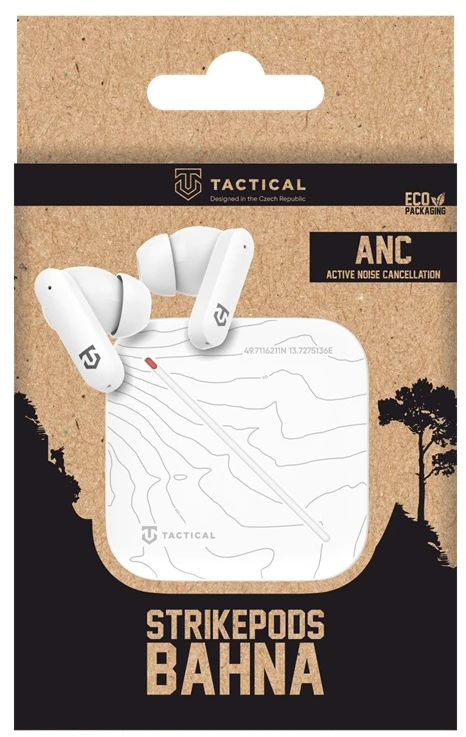 Belaidės ausinės Tactical StrikePods Bahna Arctic