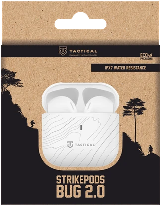 Ausinės Tactical Taktiniai taktiniai „StrikePods Bug 2.0 Arctic“