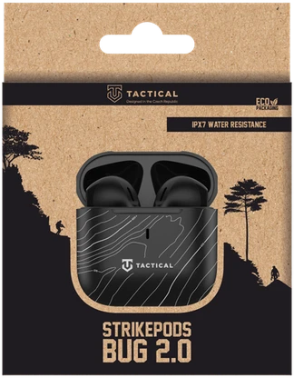 Ausinės Tactical Taktiniai „StrikePods“ Bug 2.0 žalia nafta