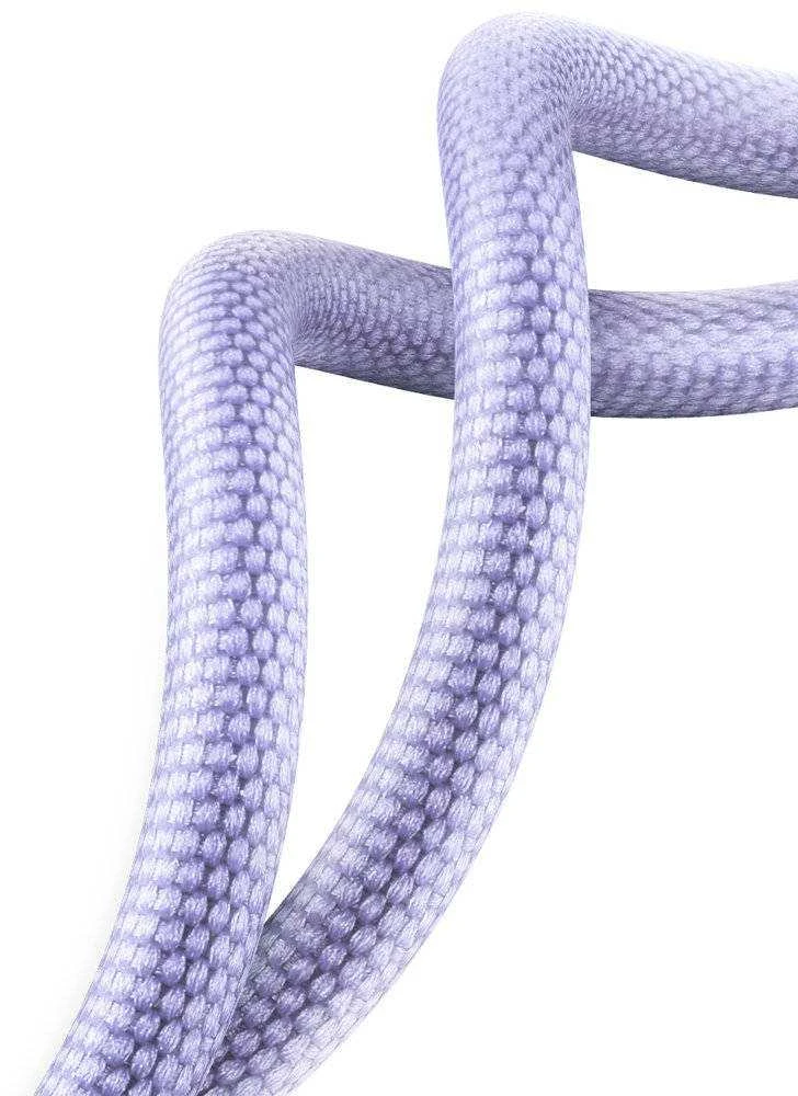 Baseus Crystal Shine USB - USB-C laidas 100W 2m - Violetinis