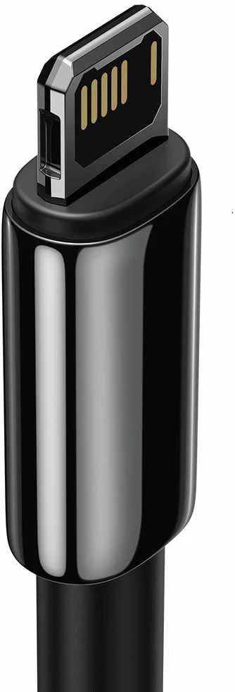 Baseus Tungsten Gold kabelis USB į Lightning 2.4A 1m - Juodas