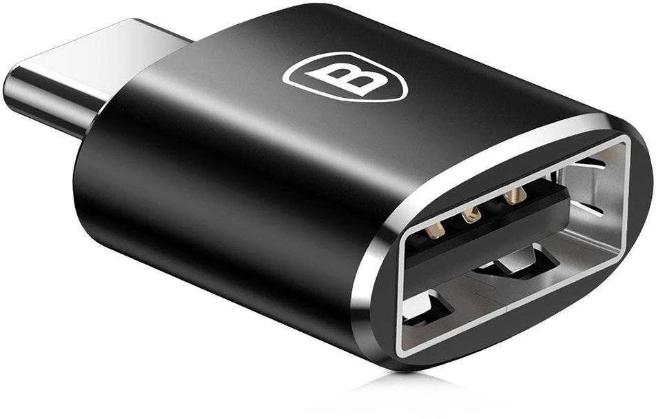 Adapteris Baseus USB C kištukas - USB A lizdas, OTG funkcija