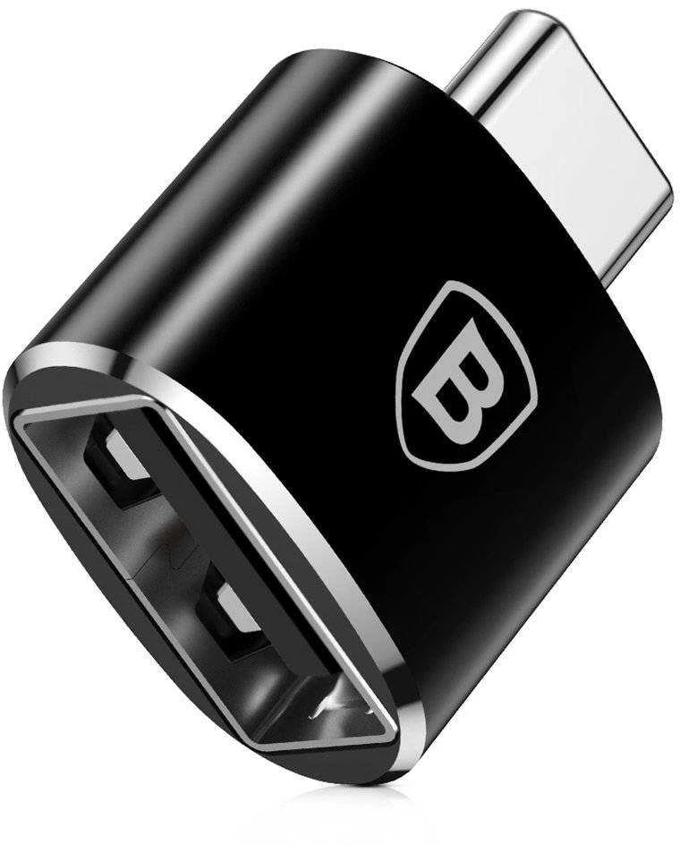 Adapteris Baseus USB C kištukas - USB A lizdas, OTG funkcija