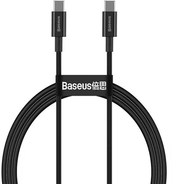 Baseus Superior serijos USB-C - USB-C kabelis 100W 2m juodas