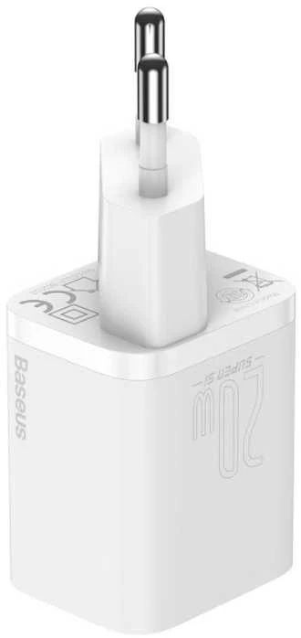 Baseus Super Si greitas įkroviklis 1C 20W - Baltas